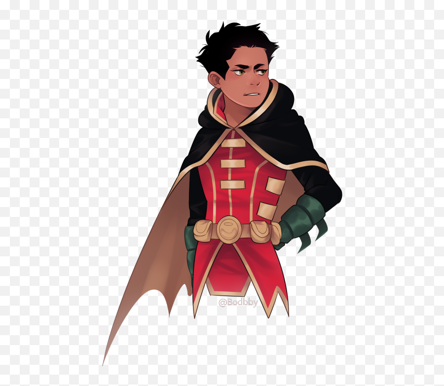 Pin On Robin Damian Wayne - Damian Wayne Hair Emoji,Raven Teen Titans Emotions