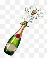 Trending - Transparent Popped Champagne Bottle Emoji,Champaign Emoji