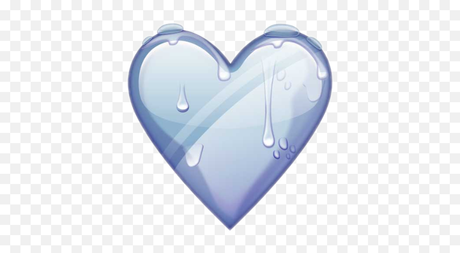 Ice Iceheart Heart Emoji Sticker - Heart Emoji Request,Ice Heart Emoji