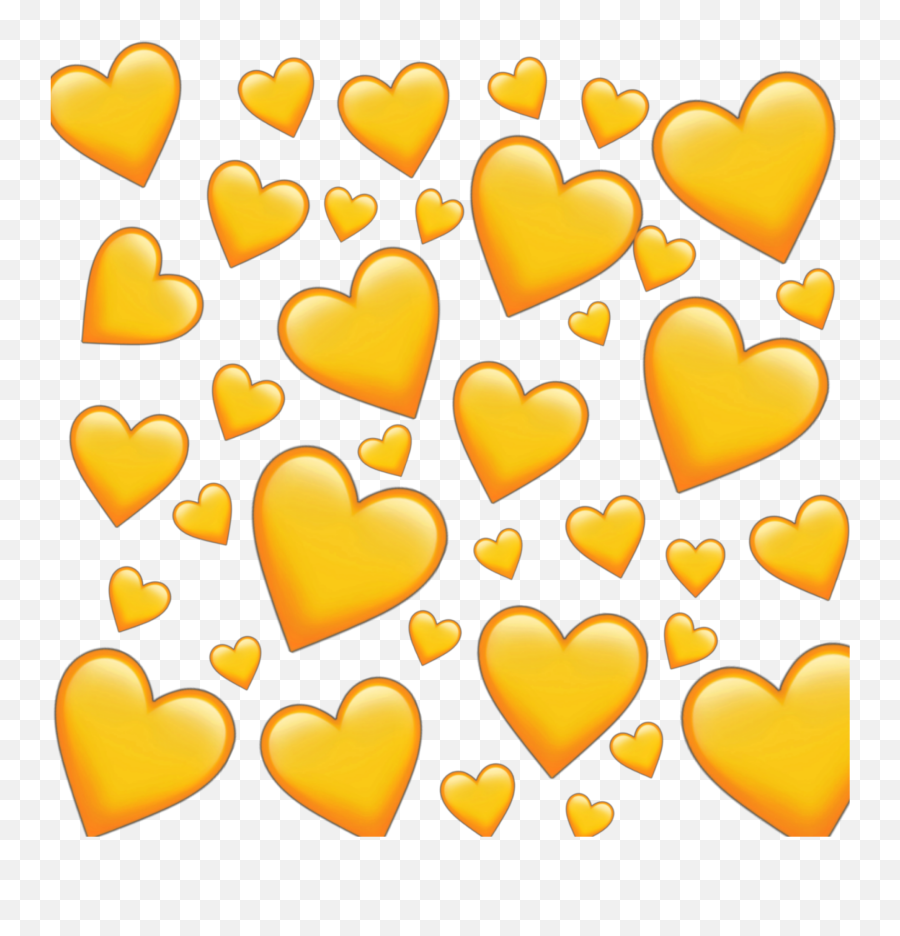 Stickers Hearts Sticker By N Ø E L A N I - Peach Heart Emoji Transparent,Heart Emoji Meme Generator