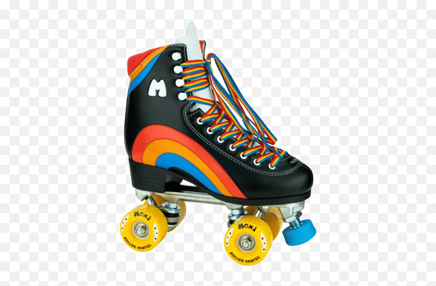 The Most Edited - Moxi Rainbow Skates Emoji,Roller Skating Emoji