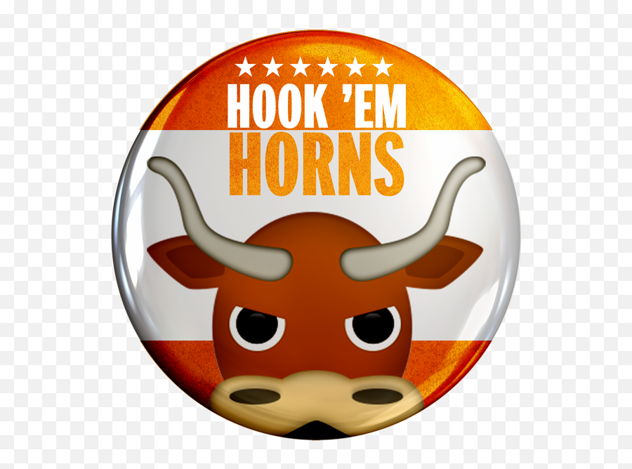 2016 Ncaa Tournament Campaign Buttons - Washington Post Ox Emoji,Hook 'em Horns Emoji