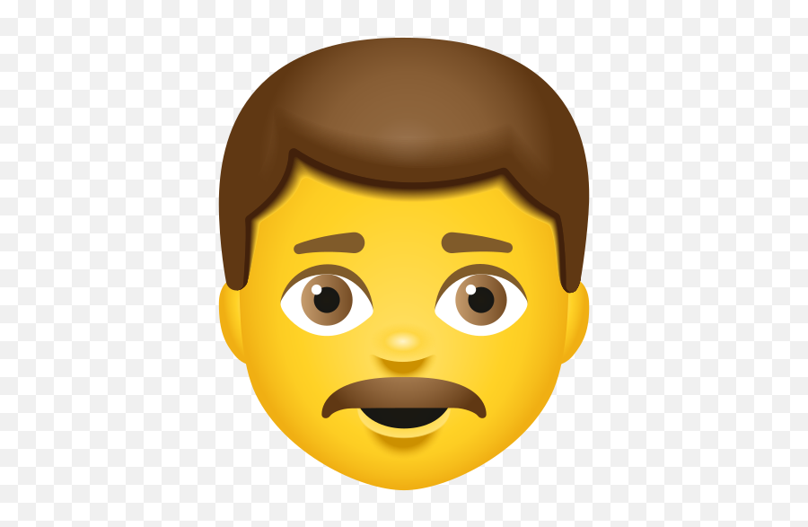 Man Icon U2013 Free Download Png And Vector - Happy Emoji,Moustache Emoji Facebook