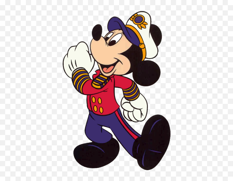 Mickey Marinheiro - Clipart Disney Cruise Mickey Emoji,Emoticons Vetorizados
