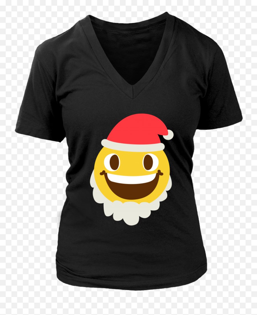 Funny Christmas Costume Cute Emoji Santa Claus Smile Shirts,Happy Emoji Costume