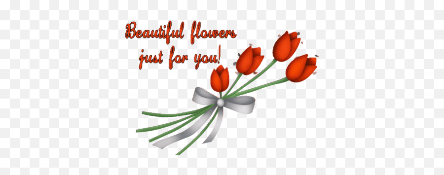 Top Real Flower Stickers For Android U0026 Ios Gfycat - Beautiful Flowers Gif Emoji,Flower Girl Emoticon Meaning