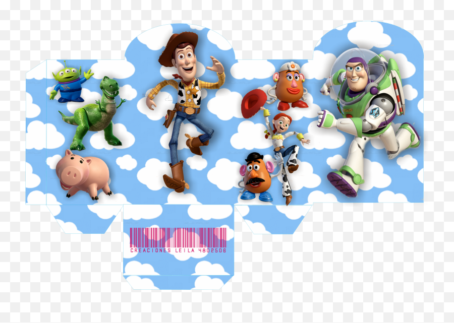 Tarjetas De Cumpleaños De Toy Story Para Editar Gratis - Toy Story Emoji,Dulceros De Emojis