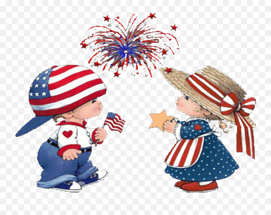 4th Of July Cartoon Wallpapers - Fourth Of July Boy Clipart Emoji,Emoticon Creations Screensavers