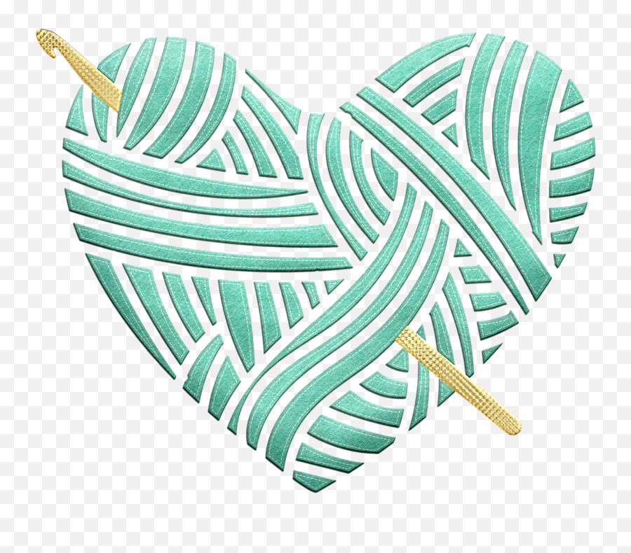 Crochet Heart Hygge - Free Image On Pixabay Crochet Heart Png Emoji,Your Emotion + Crochet