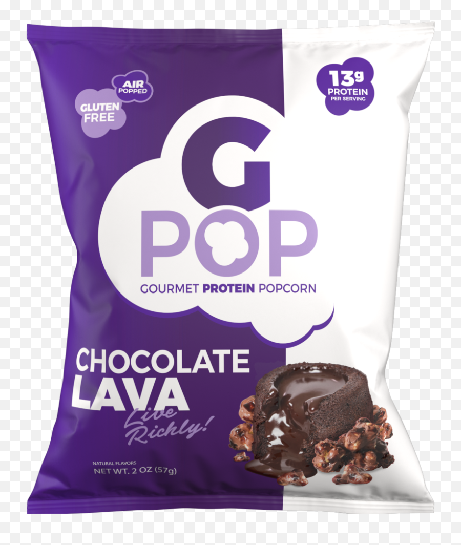 Chocolate Lava - Gpop Protein Popcorn Emoji,Emojis Popo Volador
