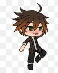 Gacha Sexy Kiss Deku Life Boy Sticker - Fictional Character Emoji,Sexy Emojis Kissing