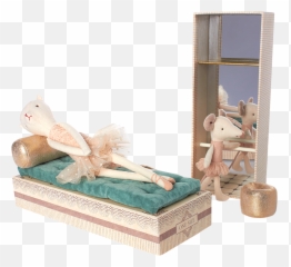 Kids Maileg Dancing Cat And Mouse In A Shoebox - Maileg Dancing Cat And Mouse Emoji,Dancing Cursor -emoticon -peanut