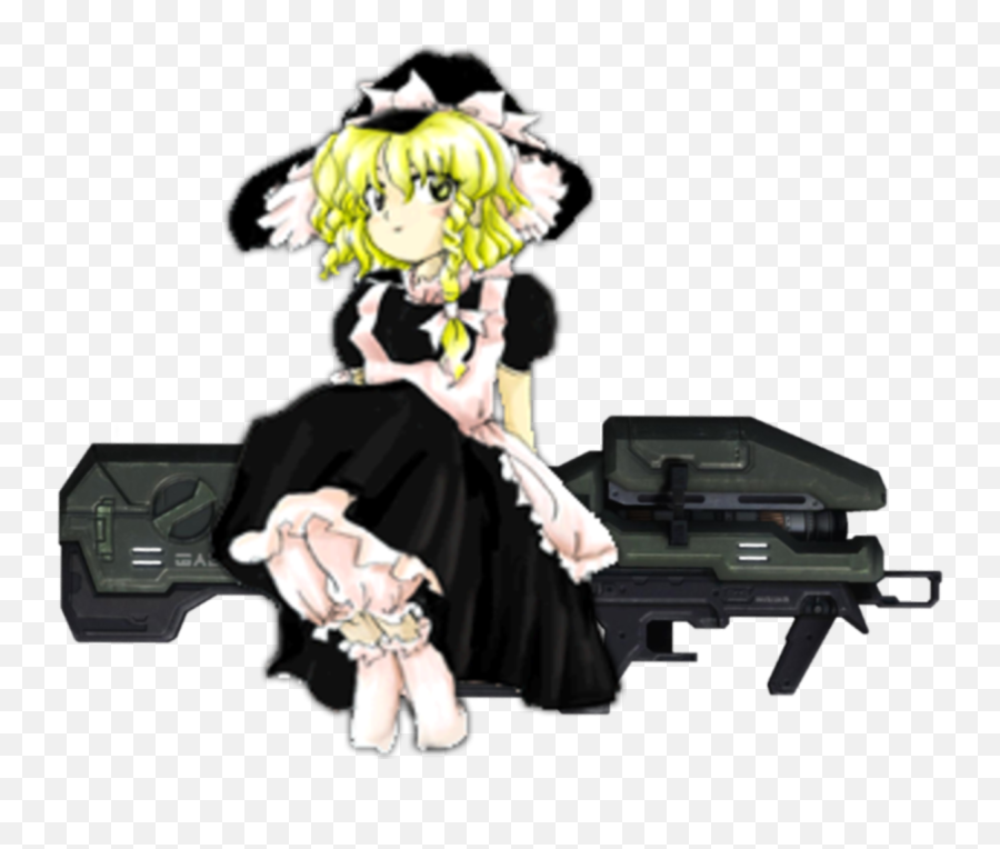 Touhou - New Super Marisa Land Emoji,Meme About Emotion Using Weapons