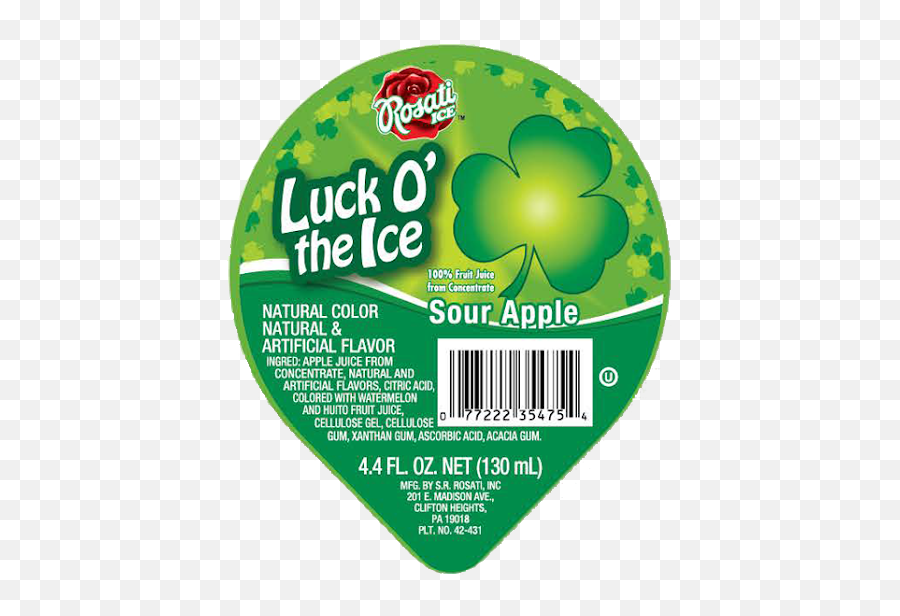 Luck O The Ice - Natural Foods Emoji,Rosati Emoji Ice School Lunch