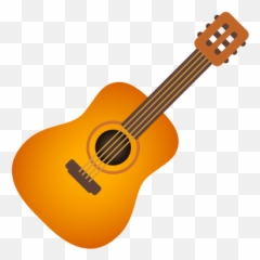 Spanish Guitar Transparent Emoji,Guitar Emoji Transparent