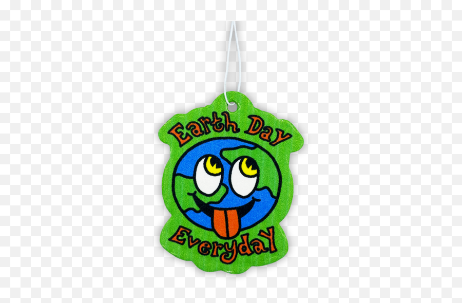 Earth Day Air Freshener - Happy Emoji,Aztec Symbols Emoticons