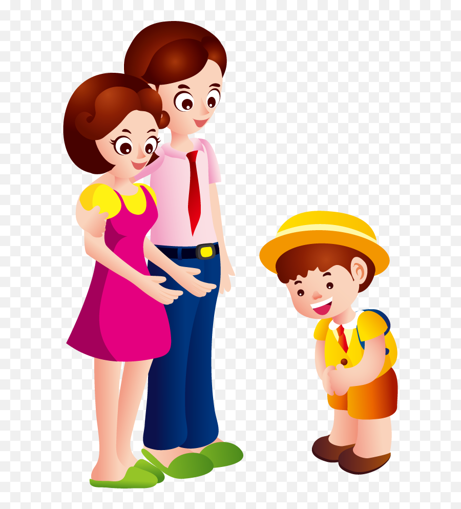 Children Clipart Png - Respect To Parents Clipart Emoji,Goodbyes Being Up Emotions From Childhood