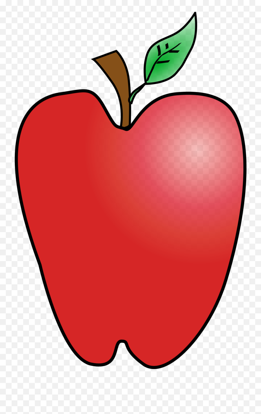 Transparent Apples Clipart - Apple Caricaturas Emoji,Iphone Emojis Banana Vector
