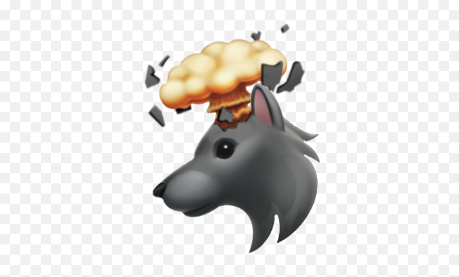 Mind Blown Wolf Emoji - Album On Imgur Wolf Emoji,Giggle Emoji