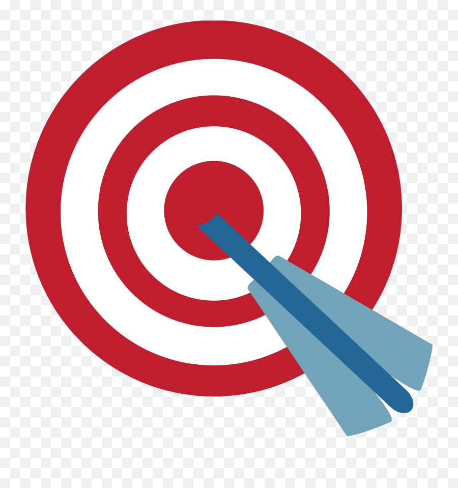 Direct Hit Emoji Clipart - Shooting Target,Target Emoji
