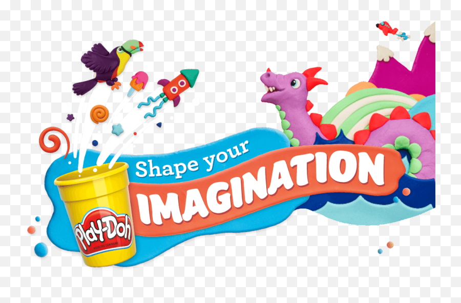 Creative Art And Craft Toys For Kids - Playdoh Playdoh Shape Your Imagination Emoji,Playdough Emotion Faces Free