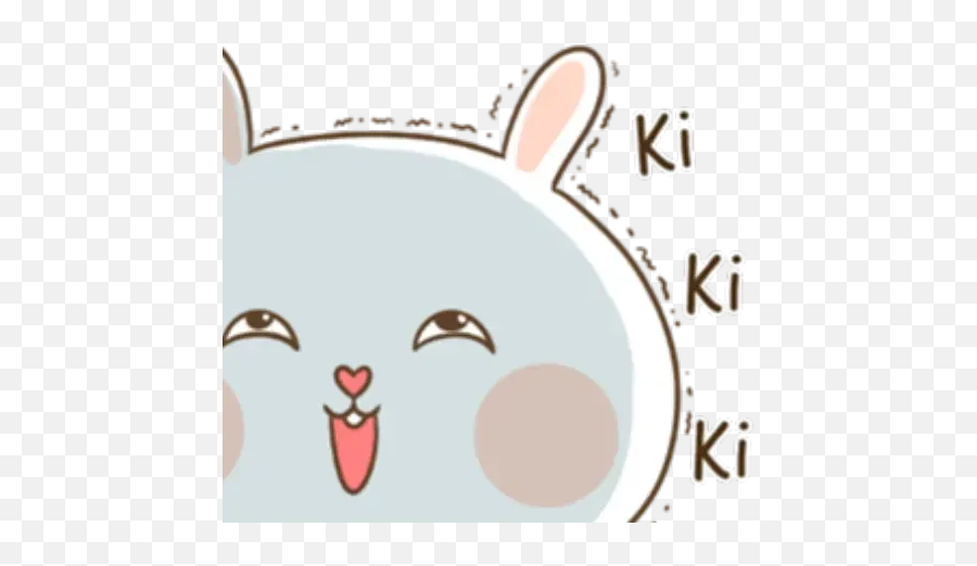 Puffy Rabbit 3 Sticker Pack - Stiker Line Tuagom Png Emoji,21 Lazy Bear And Rabbit Wechat Expression Emoji