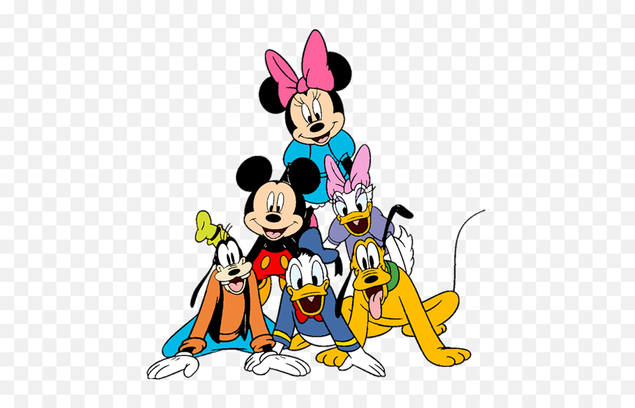 Mickey Mouse And Friends Clip Art N11 - Disney Mickey Friends Clipart Emoji,Mickey And Friends Emotions
