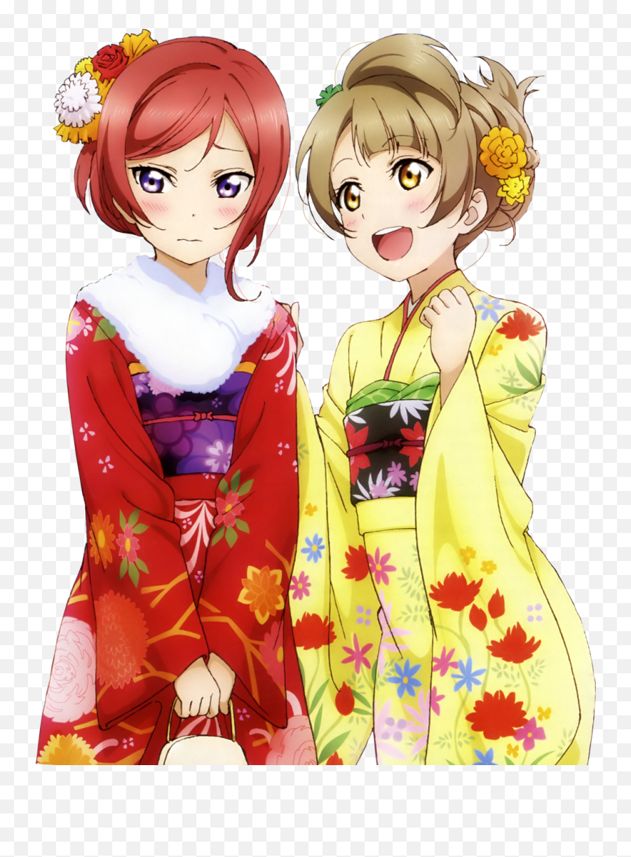 Pin - Love Live Render Deviantart Emoji,Kimono Emoji