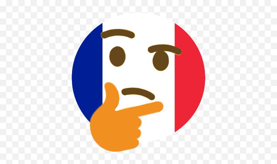 Thonkfr - French Thinking Emoji,Thonk Emoji