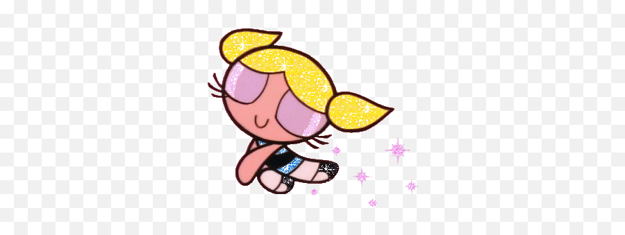 Top The Powerpuff Girls Stickers For Android U0026 Ios Gfycat - Glitter Cartoon Emoji,Girl X Emoji