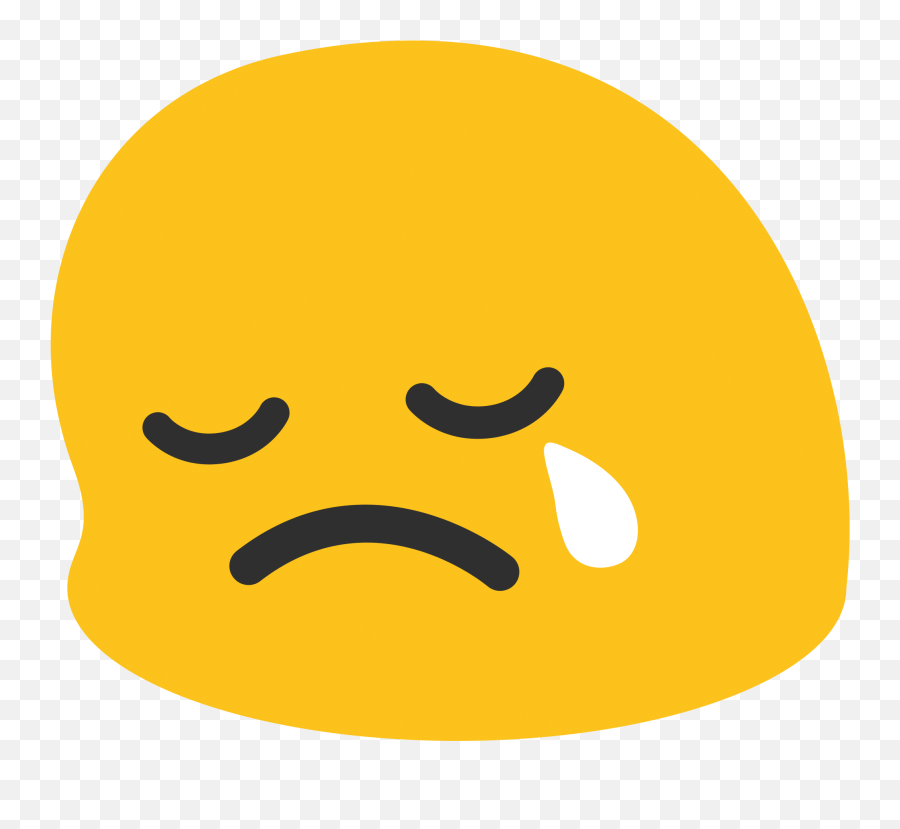 Emoticon Very Sad Transparent Png - Stickpng Emoji Sad Png,Shrug Emoji