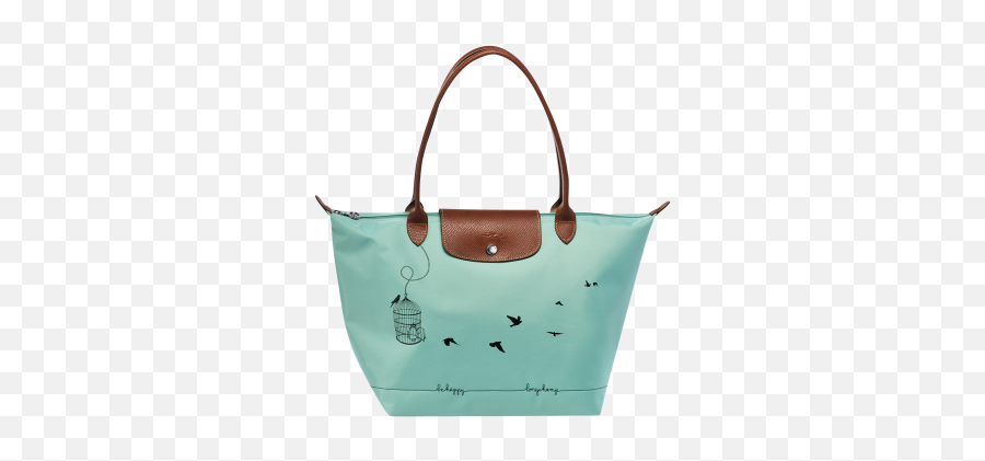 Longchamp Le Pliage Colección 2015 Luxury Avenue A - Longchamp Pink Le Pliage Birds Emoji,Emoji Knapsack