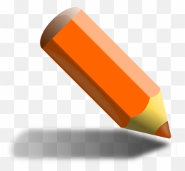 Emoji Pencil Drawing Writing - Pencils Clipart Png Download Orange Color Pencil Cartoon,Pencil Emoji