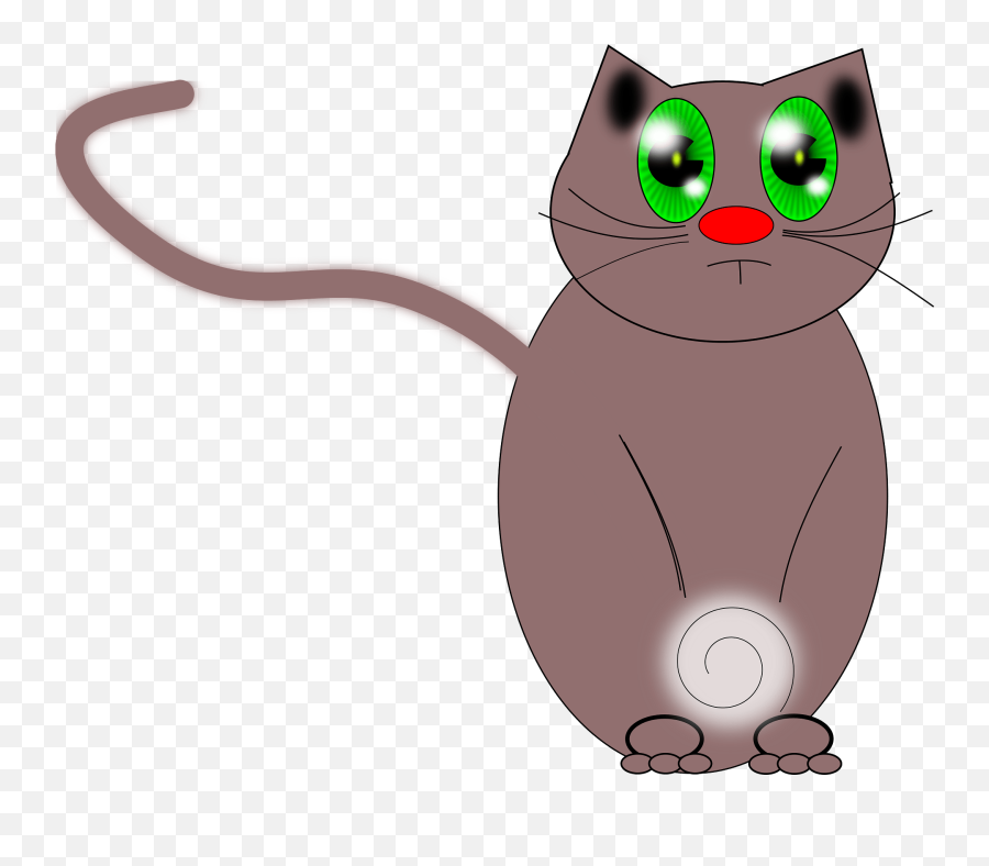 Cute Green - Eyed Cat Clipart Free Download Transparent Png Soft Emoji,Sad Cat Emoji