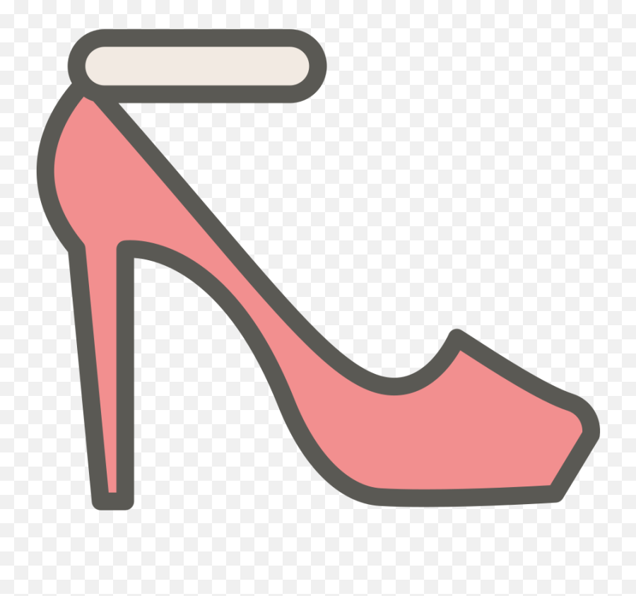 Ankle Strap Pump Icon Women Shoes Iconset Chanut Is Emoji,Strap On Emoji