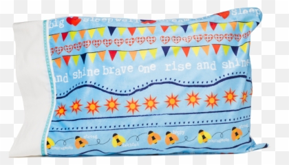 Rise And Shine Autograph Pillowcase - Decorative Emoji,Emoticon Pillows Wholesale