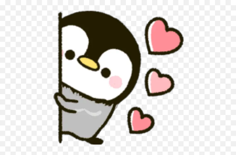 Emoji Pingüino Pelekat Untuk Whatsapp - Girly,Emoticon Pinguino Para Facebook