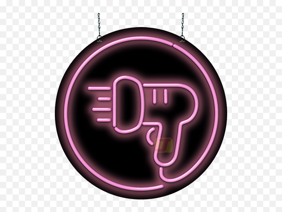 Hair Dryer Neon Sign Neon Signs Neon Signs For Sale Neon - Language Emoji,Level 42 Emoji Pop