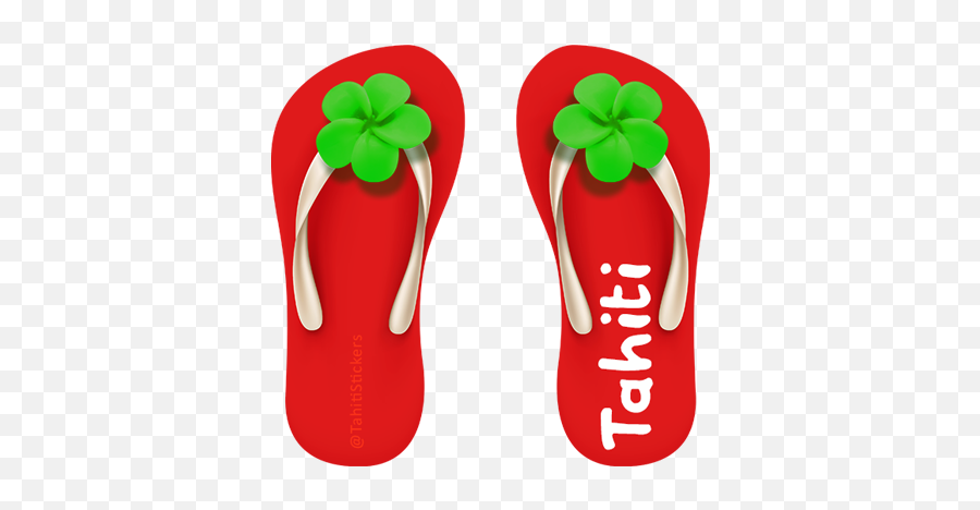 Tahiti Stickers For Imessage - Shoe Style Emoji,Flip Flop Emoji Iphone