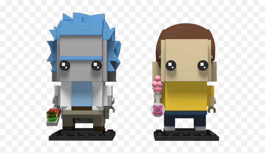 Brickheadz Mocs - Page 6 Building Lego Brickpicker Rick And Morty Brickheadz Emoji,Kilt Emoji