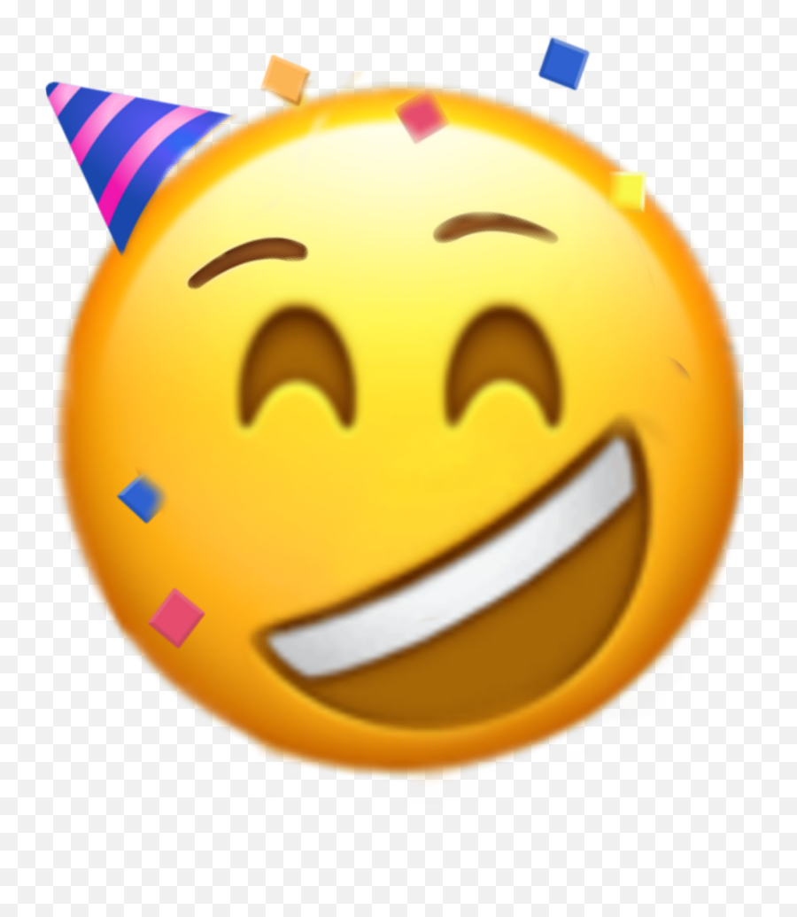 Emoji Feliz Cumpleaños Sticker - Emojis Stickers De Feliz Cumpleaños,Feliz Cumpleanos Emoji