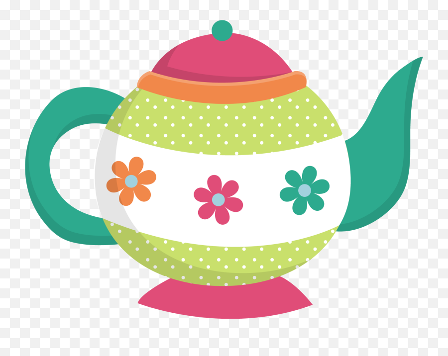 Pink Vintage Teapot Clipart - Teapot Clipart Png Emoji,Teapot Emoji