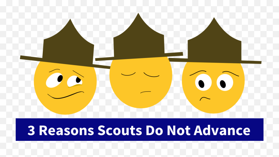 3 Reasons Scouts Dont Advance - Emoticon Scout Emoji,Blank Stare Text Emoticon