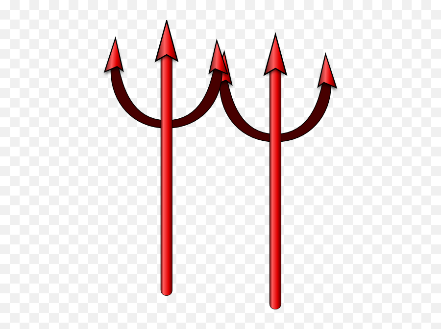 Download Satan Clipart - Devil Pitchfork Clipart Png Image Pitchfork 