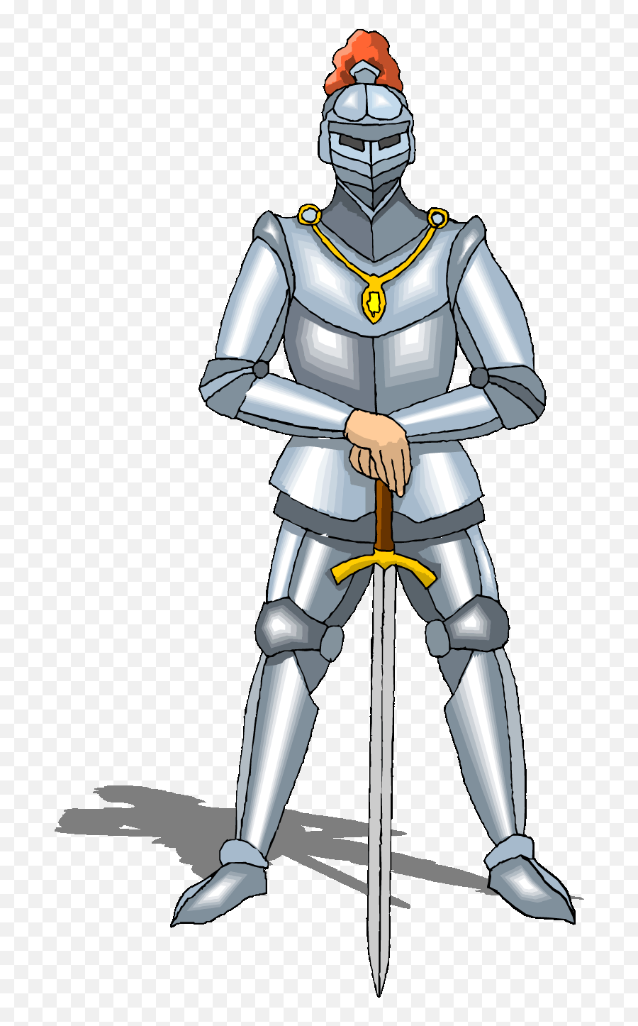 Knight Clipart Medieval Army Knight - Knights Clipart Emoji,Knight Of Emotions