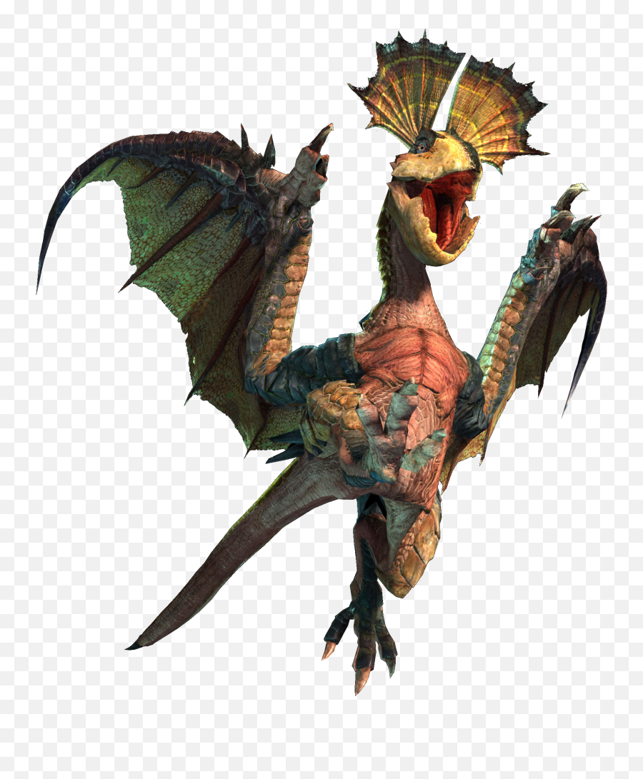 Monster Hunter Monster Manual - Monster Hunter Online Yian Kut Ku Emoji,Emotion Draining Monster