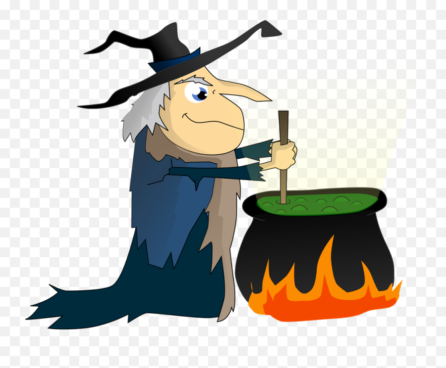 Witch Stirring Cauldron Clipart - Clip Art Library Witch Stirring Cauldron Emoji,Cauldron Emoji Tumblr