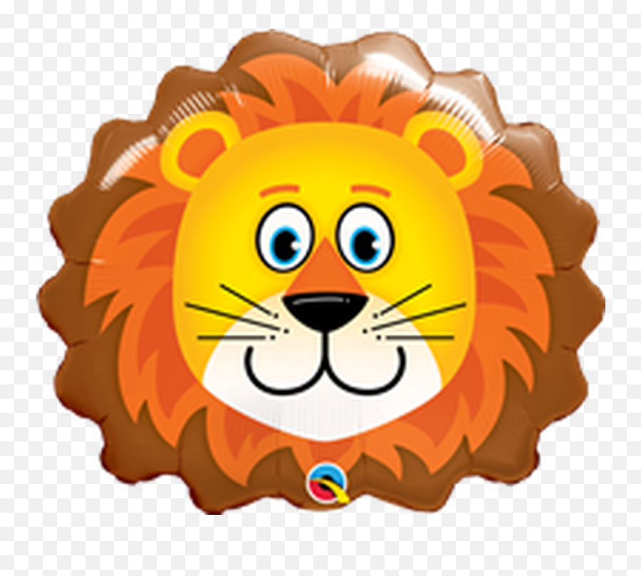 14q Animal Lion Lovable Head10 Count - Havinu0027 A Party Lion Foil Balloons Emoji,Contented Face Emoji 14q Animal Lion Lovable Head10 Count - Havinu0027 A Party Lion Foil Balloons Emoji,Contented Face Emoji