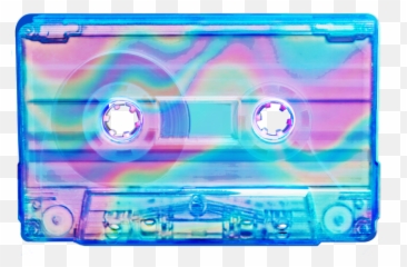 Png Holo Holographic Cassette Sticker - Aesthetic Cassette Tape Png Emoji,Cassette Tape Emoji