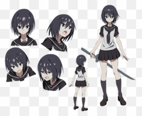 Ninja Slayer From Animation - Page 4 Hime Cut Short Hair Anime Emoji,Harakiri Emoticon